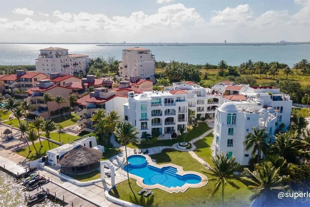 Amplio 3B En Zona Hotelera Con Increible Vista A La Laguna Cancún Appartement