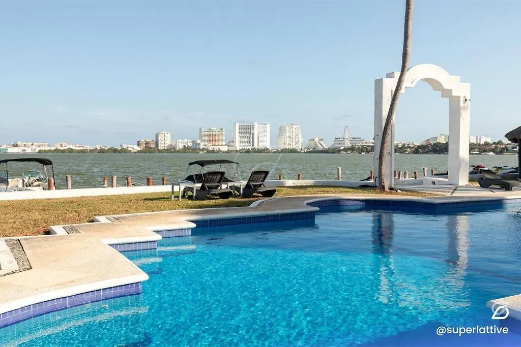 Appartement Amplio 3B En Zona Hotelera Con Increible Vista A La Laguna Cancún
